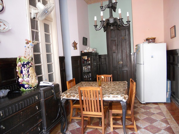 'Dining room' Casas particulares are an alternative to hotels in Cuba.